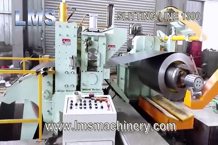 LMS SLITTING LINE 0.3-2.0X1300C,10MT